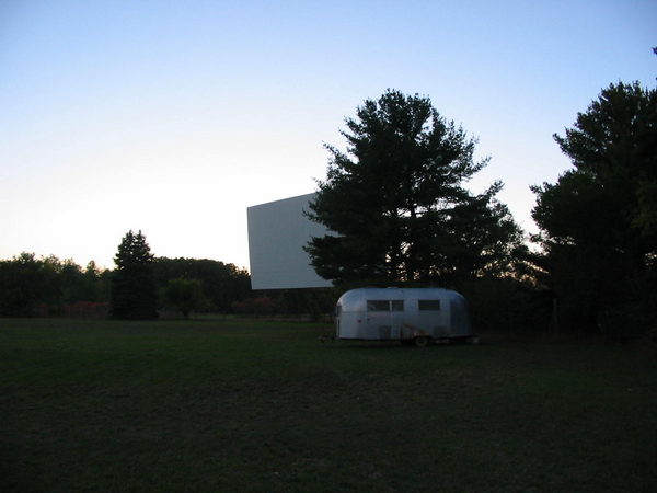 Meredith Drive-In Theatre - 2002-2003 Photo (newer photo)
